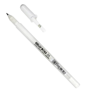 Sakura Gelly Roll Gélové Pero Biele 05 - 0.3 mm