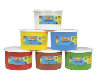 Prstové farby 6x500ml JOVI