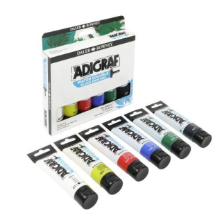 Sada 6X59ml farieb na linoryt Adigraf D&R