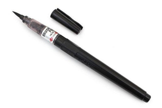 K C Brush Pen č.22 - čierna