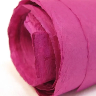 Himalájsky papier 50 x 75cm KHADI COLOR LOKTA - fuchsia, 30g/m2, 1ks