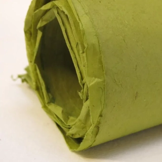 Himalájsky papier 50 x 75cm KHADI COLOR LOKTA - lime, 30g/m2, 1ks