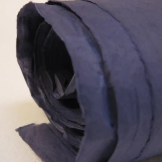 Himalájsky papier 50 x 75cm KHADI COLOR LOKTA - plum, 30g/m2, 1ks