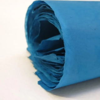 Himalájsky papier 50 x 75cm KHADI COLOR LOKTA - turqoise, 30g/m2, 1ks