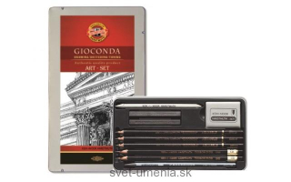 Umelecká sada na kreslenie GIOCONDA KOH-I-NOOR, 10ks