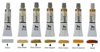 Zlátiaca pasta Renesans, 20ml (rôzne odtiene)