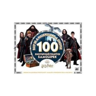 Zabávaj sa a nalepuj zas a znova - 100 samoolepiek - Harry Potter