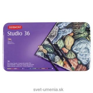Sada 36 STUDIO farebných ceruziek DERWENT